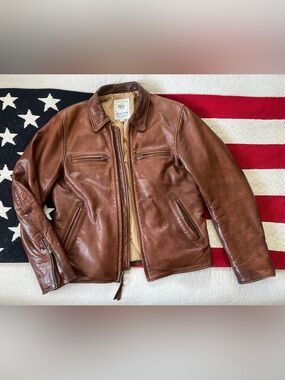 Taylor Stitch Leather Moto Jacket